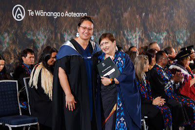 Photo from the TWoA Tāmaki Makaurau 2023 November Graduations (Ceremony 1 @ 1pm), held at the Due Drop Events Centre, Manukau, Auckland, New Zealand on Tuesday, 28 November, 2023. Photo: Mike Walen / KeyImagery Photography. Copyright: © Te Wānanga o Aotearoa.