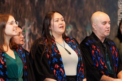 Photo from the TWoA Tāmaki Makaurau 2023 Graduations (Ceremony 5 @ 3pm), held at the Due Drop Events Centre, Manukau, Auckland, New Zealand on Thursday, 8 June, 2023. Photo: Mike Walen / KeyImagery Photography. Copyright: © Te Wānanga o Aotearoa.