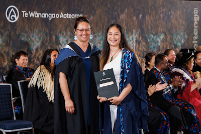 Photo from the TWoA Tāmaki Makaurau 2023 November Graduations (Ceremony 1 @ 1pm), held at the Due Drop Events Centre, Manukau, Auckland, New Zealand on Tuesday, 28 November, 2023. Photo: Mike Walen / KeyImagery Photography. Copyright: © Te Wānanga o Aotearoa.