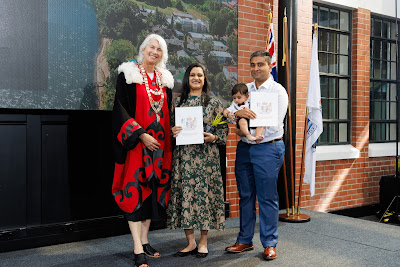 Photo from the HCC NZ Citizenship Ceremony (Morning) held in The Atrium, Wintec/Te Pukenga, Hamilton, Waikato, New Zealand at 10:00am on Monday, 12 February, 2024. Photo: Mike Walen / KeyImagery Photography. Copyright: © Hamilton City Council.