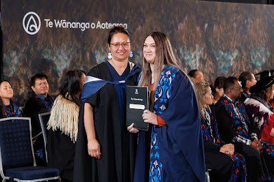 Photo from the TWoA Tāmaki Makaurau 2023 November Graduations (Ceremony 1 @ 1pm), held at the Due Drop Events Centre, Manukau, Auckland, New Zealand on Tuesday, 28 November, 2023. Photo: Mike Walen / KeyImagery Photography. Copyright: © Te Wānanga o Aotearoa.