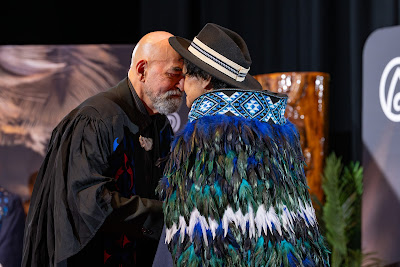 Photo from the TWoA Whirikoka 2024 Graduation (Gisborne), held at the War Memorial Theatre, Gisborne, East Coast, New Zealand on Wednesday, 16 April, 2025. Photo by Alick Saunders for KeyImagery Photography. Copyright: © 2025 Te Wānanga o Aotearoa.