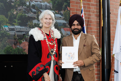Photo from the HCC NZ Citizenship Ceremony 1 (Morning) held at The Atrium, Wintec/Te Pukenga, Hamilton, Waikato, New Zealand at 10:00am on Monday, 15 April, 2024. Photo: Mike Walen / KeyImagery Photography. Copyright: © Hamilton City Council.