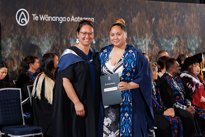 Photo from the TWoA Tāmaki Makaurau 2023 November Graduations (Ceremony 1 @ 1pm), held at the Due Drop Events Centre, Manukau, Auckland, New Zealand on Tuesday, 28 November, 2023. Photo: Mike Walen / KeyImagery Photography. Copyright: © Te Wānanga o Aotearoa.