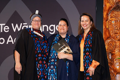 Photo from Ceremony 2 of the TWoA Tāmaki Makaurau 2025 Graduations (May 2025) held at the Mangere Arts Centre in Auckland, New Zealand on Monday, 26 May, 2025. Photo by Mike Walen / KeyImagery Photography. Copyright: © 2025 Te Wānanga o Aotearoa.