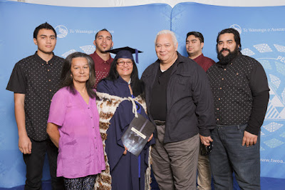 Photo from the TWoA Tainui Graduation 2015 held at Founders Theatre, Hamilton, New Zealand, on Thursday 23 April 2015.  Photo: Mike Walen / KeyImagery Photography