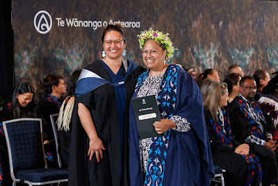 Photo from the TWoA Tāmaki Makaurau 2023 November Graduations (Ceremony 1 @ 1pm), held at the Due Drop Events Centre, Manukau, Auckland, New Zealand on Tuesday, 28 November, 2023. Photo: Mike Walen / KeyImagery Photography. Copyright: © Te Wānanga o Aotearoa.