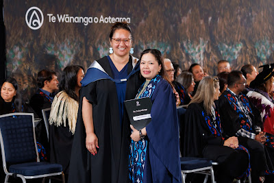 Photo from the TWoA Tāmaki Makaurau 2023 November Graduations (Ceremony 1 @ 1pm), held at the Due Drop Events Centre, Manukau, Auckland, New Zealand on Tuesday, 28 November, 2023. Photo: Mike Walen / KeyImagery Photography. Copyright: © Te Wānanga o Aotearoa.