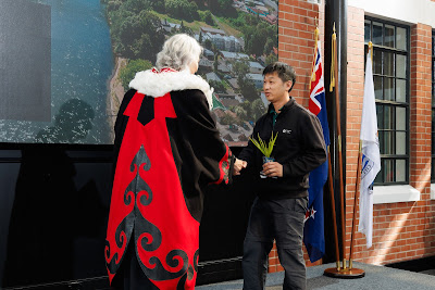 Photo from the HCC NZ Citizenship Ceremony (Morning) held in The Atrium, Wintec/Te Pukenga, Hamilton, Waikato, New Zealand at 10:00am on Monday, 12 February, 2024. Photo: Mike Walen / KeyImagery Photography. Copyright: © Hamilton City Council.