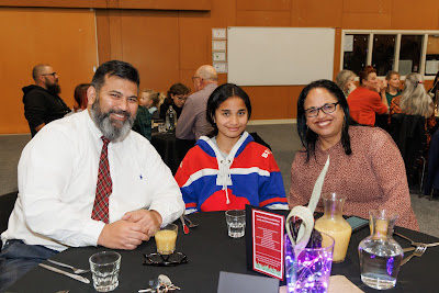 Photo from the Waikato Diocesan Whānau Dinner 2022 held in the school gym at Waikato Diocesan, Hamilton, New Zealand. Taken: Friday, 9 September 2022. Photography: Mike Walen / KeyImagery Photography. Copyright: © Waikato Diocesan School for Girls.