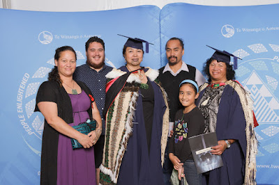 Photo from the TWoA Tainui Graduation 2015 held at Founders Theatre, Hamilton, New Zealand, on Thursday 23 April 2015.  Photo: Mike Walen / KeyImagery Photography