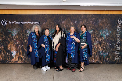 Photo from the TWoA Tāmaki Makaurau 2023 November Graduations (Ceremony 1 @ 1pm), held at the Due Drop Events Centre, Manukau, Auckland, New Zealand on Tuesday, 28 November, 2023. Photo: Mike Walen / KeyImagery Photography. Copyright: © Te Wānanga o Aotearoa.