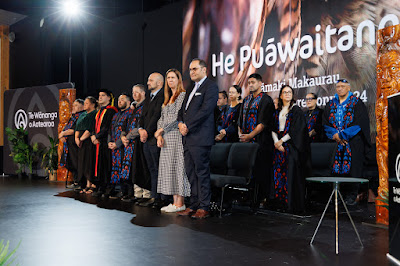 Photo from the TWoA Tāmaki Makaurau 2024 Graduations (Ceremony 3 @ 2pm), held at Church Unlimited, Glendene, Auckland, New Zealand on Tuesday, 25 June, 2024. Photo: Mike Walen / KeyImagery Photography. Copyright: © Te Wānanga o Aotearoa.