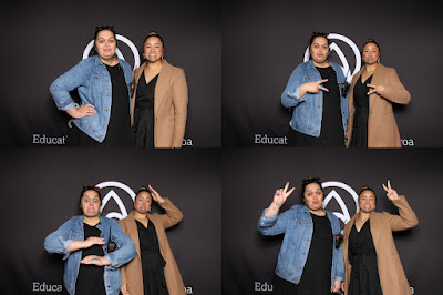 Photo from the TWoA Tāmaki Makaurau 2023 Graduations (Ceremony 6 @ 8pm), held at the Due Drop Events Centre, Manukau, Auckland, New Zealand on Thursday, 8 June, 2023. Photo: InstaBooth by KeyImagery Photography. Copyright: © Te Wānanga o Aotearoa.