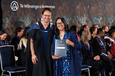 Photo from the TWoA Tāmaki Makaurau 2023 November Graduations (Ceremony 1 @ 1pm), held at the Due Drop Events Centre, Manukau, Auckland, New Zealand on Tuesday, 28 November, 2023. Photo: Mike Walen / KeyImagery Photography. Copyright: © Te Wānanga o Aotearoa.