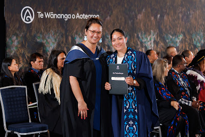 Photo from the TWoA Tāmaki Makaurau 2023 November Graduations (Ceremony 1 @ 1pm), held at the Due Drop Events Centre, Manukau, Auckland, New Zealand on Tuesday, 28 November, 2023. Photo: Mike Walen / KeyImagery Photography. Copyright: © Te Wānanga o Aotearoa.