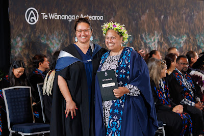 Photo from the TWoA Tāmaki Makaurau 2023 November Graduations (Ceremony 1 @ 1pm), held at the Due Drop Events Centre, Manukau, Auckland, New Zealand on Tuesday, 28 November, 2023. Photo: Mike Walen / KeyImagery Photography. Copyright: © Te Wānanga o Aotearoa.