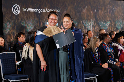 Photo from the TWoA Tāmaki Makaurau 2023 November Graduations (Ceremony 1 @ 1pm), held at the Due Drop Events Centre, Manukau, Auckland, New Zealand on Tuesday, 28 November, 2023. Photo: Mike Walen / KeyImagery Photography. Copyright: © Te Wānanga o Aotearoa.