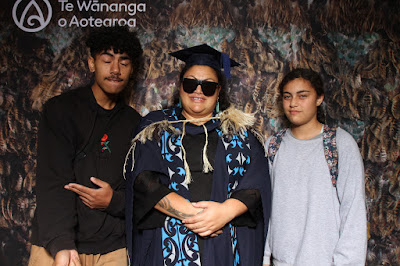 Booth photo from the TWoA Tainui 2021 Graduations (Thursday Morning - Ceremony 1), held at Elim Church, Te Rapa, Hamilton, New Zealand. Taken: Thursday 22 April 2021. Photo: InstaBooth / KeyImagery Photography. Copyright: © Te Wānanga o Aotearoa.
