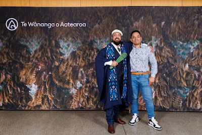 Photo from the TWoA Tāmaki Makaurau 2023 November Graduations (Ceremony 1 @ 1pm), held at the Due Drop Events Centre, Manukau, Auckland, New Zealand on Tuesday, 28 November, 2023. Photo: Mike Walen / KeyImagery Photography. Copyright: © Te Wānanga o Aotearoa.