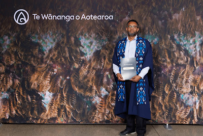 Photo from the TWoA Tāmaki Makaurau 2023 November Graduations (Ceremony 1 @ 1pm), held at the Due Drop Events Centre, Manukau, Auckland, New Zealand on Tuesday, 28 November, 2023. Photo: Mike Walen / KeyImagery Photography. Copyright: © Te Wānanga o Aotearoa.