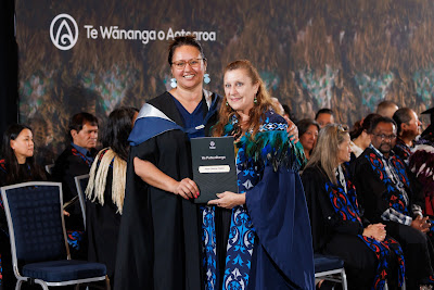 Photo from the TWoA Tāmaki Makaurau 2023 November Graduations (Ceremony 1 @ 1pm), held at the Due Drop Events Centre, Manukau, Auckland, New Zealand on Tuesday, 28 November, 2023. Photo: Mike Walen / KeyImagery Photography. Copyright: © Te Wānanga o Aotearoa.