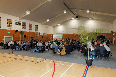 Photo from the Waikato Diocesan Whānau Dinner 2022 held in the school gym at Waikato Diocesan, Hamilton, New Zealand. Taken: Friday, 9 September 2022. Photography: Mike Walen / KeyImagery Photography. Copyright: © Waikato Diocesan School for Girls.