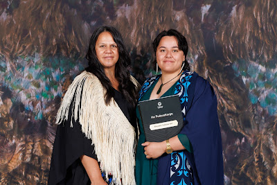 Photo from the TWoA Tāmaki Makaurau 2023 November Graduations (Ceremony 1 @ 1pm), held at the Due Drop Events Centre, Manukau, Auckland, New Zealand on Tuesday, 28 November, 2023. Photo: Mike Walen / KeyImagery Photography. Copyright: © Te Wānanga o Aotearoa.