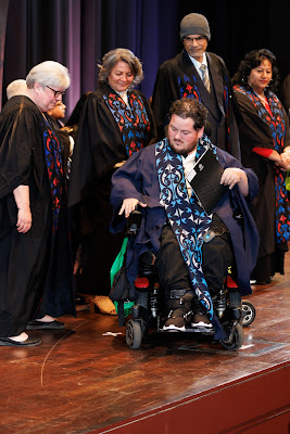 Photo from the TWoA Tāmaki Makaurau 2023 Graduations (Ceremony 3 @ 8pm), held at the Due Drop Events Centre, Manukau, Auckland, New Zealand on Wednesday, 7 June, 2023. Photo: Mike Walen / KeyImagery Photography. Copyright: © Te Wānanga o Aotearoa.