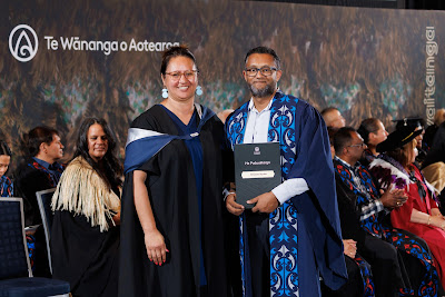 Photo from the TWoA Tāmaki Makaurau 2023 November Graduations (Ceremony 1 @ 1pm), held at the Due Drop Events Centre, Manukau, Auckland, New Zealand on Tuesday, 28 November, 2023. Photo: Mike Walen / KeyImagery Photography. Copyright: © Te Wānanga o Aotearoa.