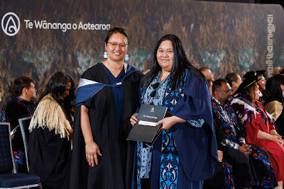 Photo from the TWoA Tāmaki Makaurau 2023 November Graduations (Ceremony 1 @ 1pm), held at the Due Drop Events Centre, Manukau, Auckland, New Zealand on Tuesday, 28 November, 2023. Photo: Mike Walen / KeyImagery Photography. Copyright: © Te Wānanga o Aotearoa.