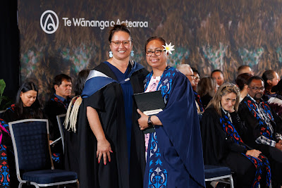 Photo from the TWoA Tāmaki Makaurau 2023 November Graduations (Ceremony 1 @ 1pm), held at the Due Drop Events Centre, Manukau, Auckland, New Zealand on Tuesday, 28 November, 2023. Photo: Mike Walen / KeyImagery Photography. Copyright: © Te Wānanga o Aotearoa.