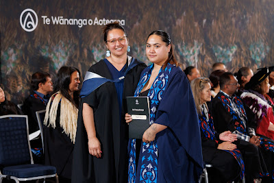 Photo from the TWoA Tāmaki Makaurau 2023 November Graduations (Ceremony 1 @ 1pm), held at the Due Drop Events Centre, Manukau, Auckland, New Zealand on Tuesday, 28 November, 2023. Photo: Mike Walen / KeyImagery Photography. Copyright: © Te Wānanga o Aotearoa.