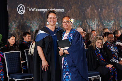 Photo from the TWoA Tāmaki Makaurau 2023 November Graduations (Ceremony 1 @ 1pm), held at the Due Drop Events Centre, Manukau, Auckland, New Zealand on Tuesday, 28 November, 2023. Photo: Mike Walen / KeyImagery Photography. Copyright: © Te Wānanga o Aotearoa.