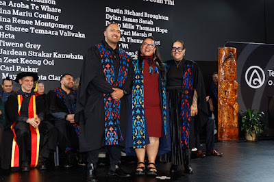 Photo from the TWoA Tāmaki Makaurau 2024 Graduations (Ceremony 3 @ 2pm), held at Church Unlimited, Glendene, Auckland, New Zealand on Tuesday, 25 June, 2024. Photo: Mike Walen / KeyImagery Photography. Copyright: © Te Wānanga o Aotearoa.