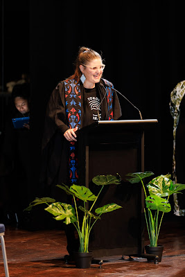 Photo from the TWoA Tāmaki Makaurau 2023 Graduations (Ceremony 5 @ 3pm), held at the Due Drop Events Centre, Manukau, Auckland, New Zealand on Thursday, 8 June, 2023. Photo: Mike Walen / KeyImagery Photography. Copyright: © Te Wānanga o Aotearoa.
