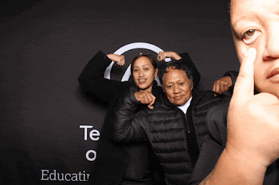 Photo from the TWoA Tāmaki Makaurau 2023 Graduations (Ceremony 6 @ 8pm), held at the Due Drop Events Centre, Manukau, Auckland, New Zealand on Thursday, 8 June, 2023. Photo: InstaBooth by KeyImagery Photography. Copyright: © Te Wānanga o Aotearoa.