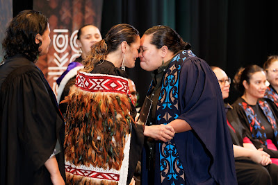 Photo from the TWoA Tāmaki Makaurau 2023 Graduations (Ceremony 4 @ 10am), held at the Due Drop Events Centre, Manukau, Auckland, New Zealand on Thursday, 8 June, 2023. Photo: Mike Walen / KeyImagery Photography. Copyright: © Te Wānanga o Aotearoa.