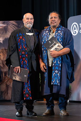 Photo from the TWoA Whirikoka 2024 Graduation (Gisborne), held at the War Memorial Theatre, Gisborne, East Coast, New Zealand on Wednesday, 16 April, 2025. Photo by Alick Saunders for KeyImagery Photography. Copyright: © 2025 Te Wānanga o Aotearoa.