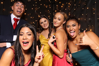 Booth photo from the 2019 Hamilton Girls' High School Ball, held at the Gallagher Academy of Performing Arts, The University of Waikato, Hamilton, New Zealand. Taken: Saturday, 15 June 2019. Photo: InstaBooth / KeyImagery Photography. Copyright: © Hamilton Girls' High School.