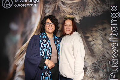 Photo from the TWoA Waiariki 2025 Graduation (Kawerau), held at the Rautahi Marae in Kawerau, Bay of Plenty, New Zealand on Friday, 16 May, 2025. Photo: InstaBooth by KeyImagery Photography. Copyright: © 2025 Te Wānanga o Aotearoa.
