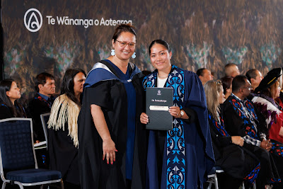 Photo from the TWoA Tāmaki Makaurau 2023 November Graduations (Ceremony 1 @ 1pm), held at the Due Drop Events Centre, Manukau, Auckland, New Zealand on Tuesday, 28 November, 2023. Photo: Mike Walen / KeyImagery Photography. Copyright: © Te Wānanga o Aotearoa.