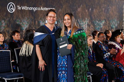 Photo from the TWoA Tāmaki Makaurau 2023 November Graduations (Ceremony 1 @ 1pm), held at the Due Drop Events Centre, Manukau, Auckland, New Zealand on Tuesday, 28 November, 2023. Photo: Mike Walen / KeyImagery Photography. Copyright: © Te Wānanga o Aotearoa.