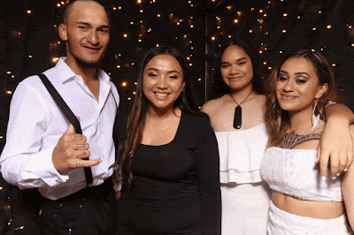 Booth photo from the 2019 Hamilton Girls' High School Ball, held at the Gallagher Academy of Performing Arts, The University of Waikato, Hamilton, New Zealand. Taken: Saturday, 15 June 2019. Photo: InstaBooth / KeyImagery Photography. Copyright: © Hamilton Girls' High School.