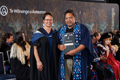 Photo from the TWoA Tāmaki Makaurau 2023 November Graduations (Ceremony 1 @ 1pm), held at the Due Drop Events Centre, Manukau, Auckland, New Zealand on Tuesday, 28 November, 2023. Photo: Mike Walen / KeyImagery Photography. Copyright: © Te Wānanga o Aotearoa.
