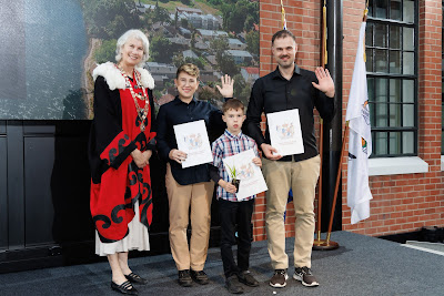 Photo from the HCC NZ Citizenship Ceremony 1 (Morning) held at The Atrium, Wintec/Te Pukenga, Hamilton, Waikato, New Zealand at 10:00am on Monday, 15 April, 2024. Photo: Mike Walen / KeyImagery Photography. Copyright: © Hamilton City Council.