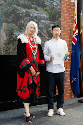 Photo from the HCC NZ Citizenship Ceremony (Morning) held in The Atrium, Wintec/Te Pukenga, Hamilton, Waikato, New Zealand at 10:00am on Monday, 12 February, 2024. Photo: Mike Walen / KeyImagery Photography. Copyright: © Hamilton City Council.