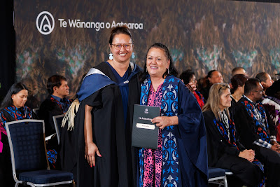 Photo from the TWoA Tāmaki Makaurau 2023 November Graduations (Ceremony 1 @ 1pm), held at the Due Drop Events Centre, Manukau, Auckland, New Zealand on Tuesday, 28 November, 2023. Photo: Mike Walen / KeyImagery Photography. Copyright: © Te Wānanga o Aotearoa.