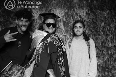 Booth photo from the TWoA Tainui 2021 Graduations (Thursday Morning - Ceremony 1), held at Elim Church, Te Rapa, Hamilton, New Zealand. Taken: Thursday 22 April 2021. Photo: InstaBooth / KeyImagery Photography. Copyright: © Te Wānanga o Aotearoa.