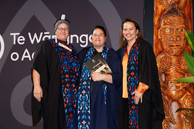 Photo from Ceremony 2 of the TWoA Tāmaki Makaurau 2025 Graduations (May 2025) held at the Mangere Arts Centre in Auckland, New Zealand on Monday, 26 May, 2025. Photo by Mike Walen / KeyImagery Photography. Copyright: © 2025 Te Wānanga o Aotearoa.